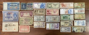 Lotto 25 Banconote Tutte Diverse (Rif: L-65) - Picture 1 of 1