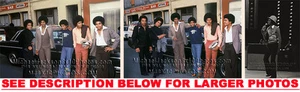 FOTOS MICHAEL JACKSON 1977 con Bros en París 3x RARAS 8x10 - Imagen 1 de 1