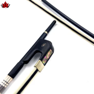 1pcs strong German-style upright double bass bow 3/4 ,with white+black+white - Picture 1 of 6