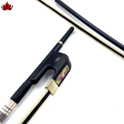 1pcs strong German-style upright double bass bow 3/4 ,with white+black+white - Image 1 of 4