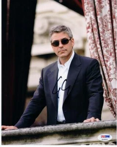George Clooney signed 8x10 photo Oceans Eleven PSA/DNA autograph auto - Picture 1 of 2