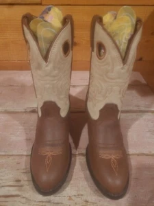 New Durango Little Kids Head West Eagle Western Brown Boot (BT271) Size US 1 M - Picture 1 of 14