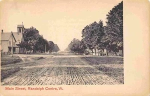 Main Street Randolph Centre Vermont 1906 postcard - Picture 1 of 2