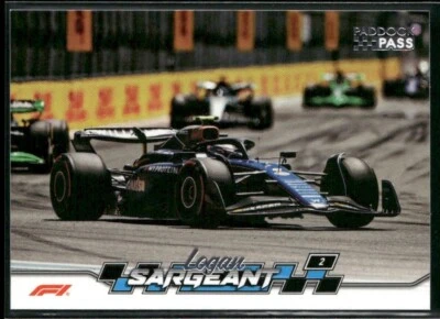 2024 Topps Paddock Pass Formula 1 #50 Logan Sargeant - Williams Racing - Image 1 of 2