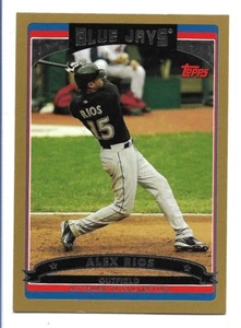 Alex Rios 2006 Topps Gold #577  #1128/2006   Toronto Blue Jays - Picture 1 of 2