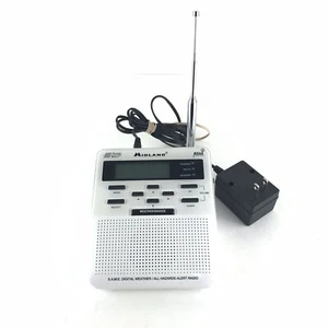 Midland Weather Radio WR-100 Public Alert NOAA Emergency Broadcast - Picture 1 of 5