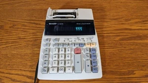 Sharp EL-1801P III elektronischer Taschenrechner für großen Druck - Bild 1 von 3