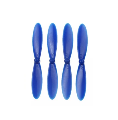 Hubsan X4 H107D Blue Propeller Blades Props Rotor Set 55mm Propellers - Image 1 of 2