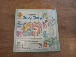 Smalltalk Baby Diary Record Book Care Bears Vintage 🐻 - Picture 1 of 11