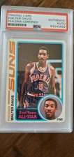 1978-79 TOPPS SIGNED ROOKIE CARD WALTER DAVIS SUNS NORTH CAROLINA # 10 PSA DNA 
