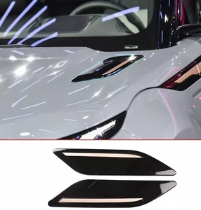 RangeRover UPGRADE! will fit most Rangerover, Black Gold Bonnet Vent Cover 2PC - Picture 1 of 11