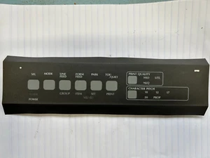Genuine OKI Microline 320/321 Printer Operator Panel - Picture 1 of 2