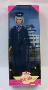 Muñeca Barbie piloto edición especial 1999 Mattel #24017 en caja original - Imagen 1 de 9