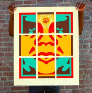 Obey Giant Shepard Fairey They Divide We Multiply Print Signed & Numbered /100 - Picture 1 of 1
