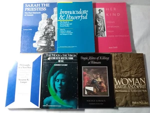 Feminine Myth Symbolism History Philosophy Feminism Women’s Studies Lot - Picture 1 of 24