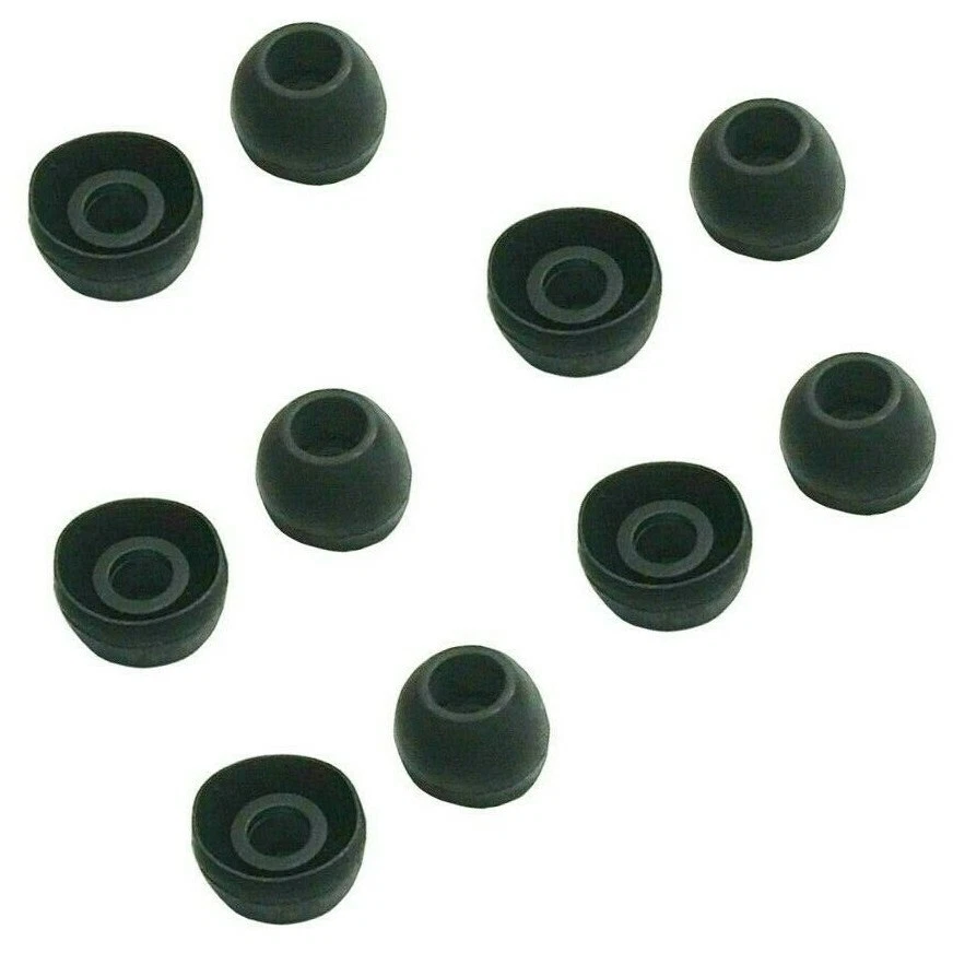 ALLPRO 5 Pairs Rubber Ear Plugs Tips Replacement for LG Bluetooth Headset Headphones