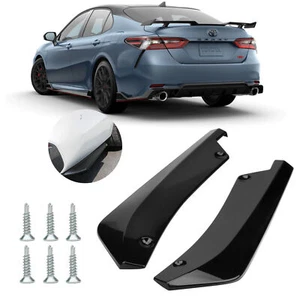 Pair For Dodge Charger SXT SRT Rear Bumper Diffuser Splitter Valance Spoiler Lip - Picture 1 of 12