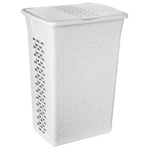 Portabiancheria rettangolare BranQ Cotton 55L colore bianco - Imagen 1 de 1