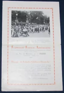 Fraternite Franco-Americaine Pamphlet - Picture 1 of 3