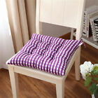 Chair Cushion Seat Pad Dining Room Garden Kitchen Soft Chair Seat Tie On Gingham