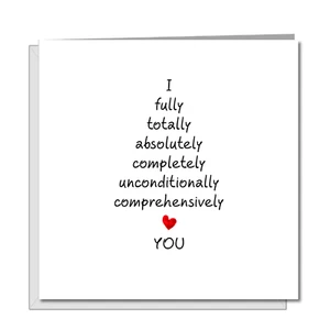 Tarjeta de cumpleaños de San Valentín esposo novio miss you divertida - Imagen 1 de 6