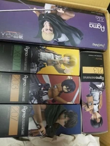 Attack on Titan action figure Levi Mikasa Eren Armin figma Lot of 5 Excellent JP - Picture 1 of 6