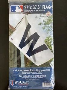 Chicago Cubs 27" x 38" White "W" Flag - Picture 1 of 1
