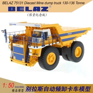 1:50 BELAZ 75131 130 TON MINING TRAUCK Construction Machine Diecast Model - Picture 1 of 13