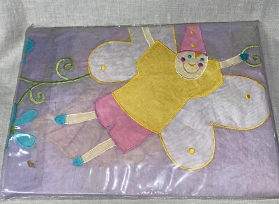 Nuevo VIBEL Lazo Top Cortina Panel Transparente Hada Soain 110 x 250 cm Púrpura Foto 1 de 4