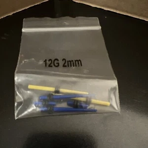 Kit de estiramiento de orejas acrílico JDXN tapones conos túneles de silicona medidores expansor - Imagen 1 de 1