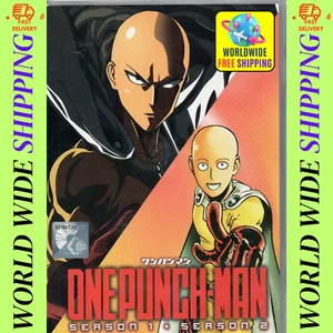 One Punch Man Complete TV Series Anime DVD (Seasons 1-2) English Dubbed - Foto 1 di 9