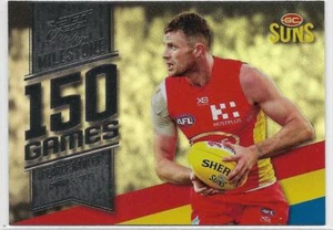 2020 Select Footy Stars Milestone Prestige (MG40) Pearce HANLEY Gold Coast #178 - Picture 1 of 1