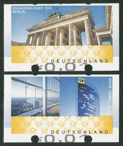 ATM Puerta de Brandeburgo + Post Tower - impresión de valor extremadamente desplazada hacia abajo - Imagen 1 de 2