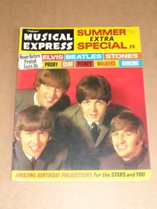New Musical Express Summer Extra Special 1966 Beatles cover (Stones/Animals/Who) - Picture 1 of 1