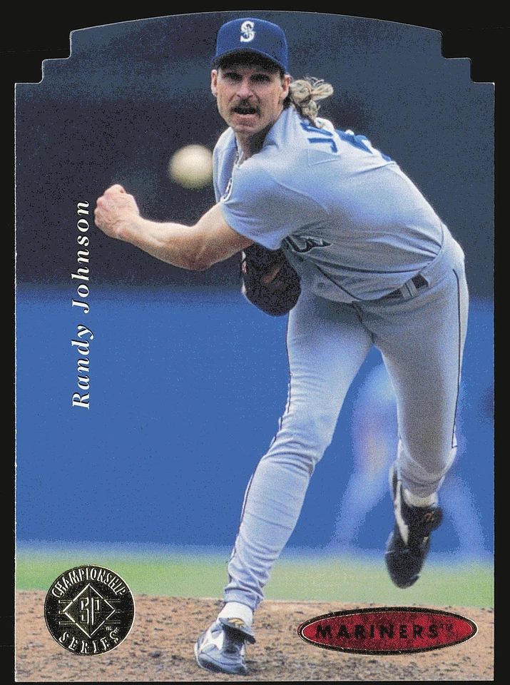 1995 SP Championship #186 Randy Johnson Die Cuts - Image 1 of 2