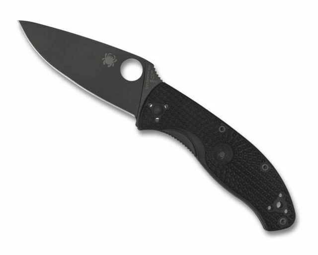 Spyderco C122PBBK Tenacious Folding Knife - Black