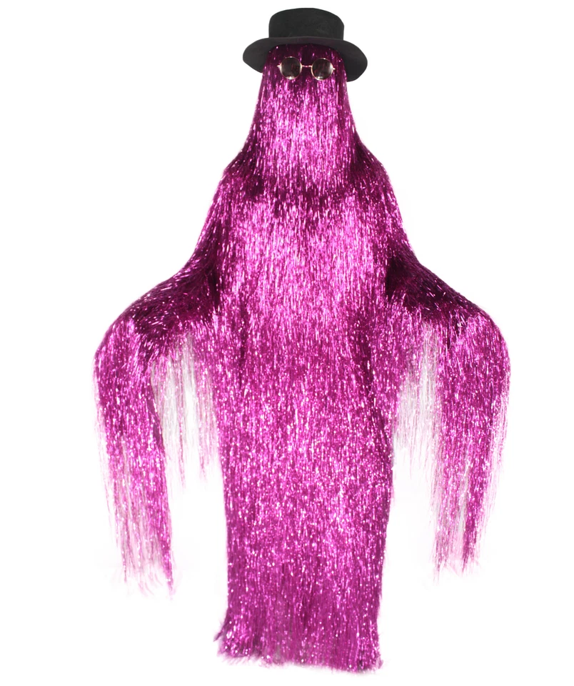 Disfraz de oropel HPO para adultos Dapper criatura Playboy con peluca para disfraces de Halloween Foto 1 de 4