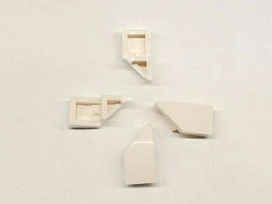 10x - Lego weißer Keil 2 x 1 mit Noppenkerbe links (29120) - Bild 1 von 1