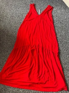 ASOS long red dress with stretch size 14 petite NEW With Tags - Picture 1 of 2