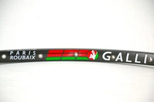 Borde de carretera tubular Galli 'Paris Roubaix' anodizado oscuro 32H 700c 622 20 mm 440 g - Imagen 1 de 1