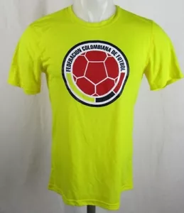 Federeracion Colombiana de Futbol Herren T-Shirt Adidas Copa America gelb - Bild 1 von 5