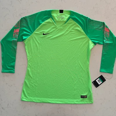 Camiseta de fútbol para portero Nike Gardien DRI-FIT para mujer - verde juvenil XL Foto 1 de 4