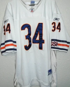 Walter Payton #34 Chicago Bears Jersey White Reebok size 52 Stitched - Picture 1 of 4