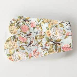 Table Runner 42 In X 8.25 Inches Birds Butterflies Flowers 2-sided Lovely - Picture 1 of 7