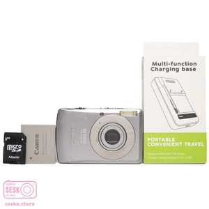 Canon Digital IXUS 65 6.0MP Silver Digital Camera Well Used - Picture 1 of 8