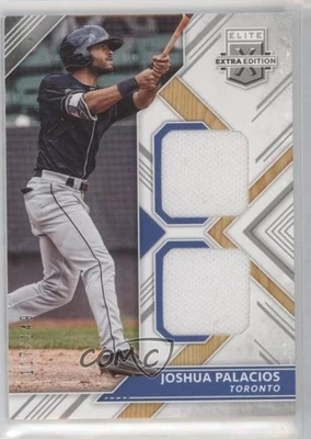 2018 Panini Elite Extra Edition Dual Materials Silver /149 Joshua Palacios - Image 1 of 2