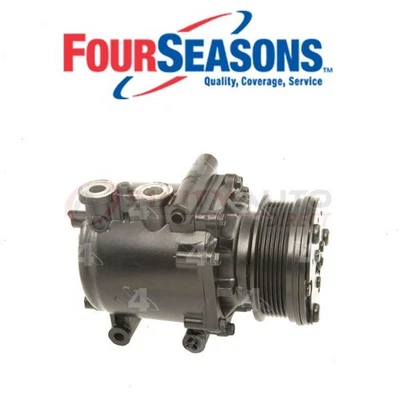Reman Four Seasons AC Compressor for 2002 Ford E-150 Econoline Club Wagon - gd Foto 1 de 4