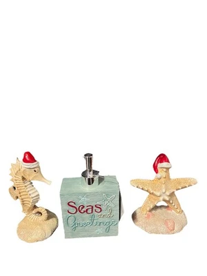 Lote Decoración Baño Navidad Foto 1 de 3