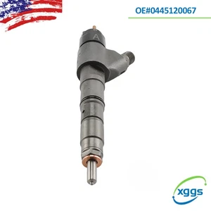 1 pieza 0445120067 inyector de combustible para excavadora Volvo D6E NUEVO 2411300017 961204640054 - Imagen 1 de 14