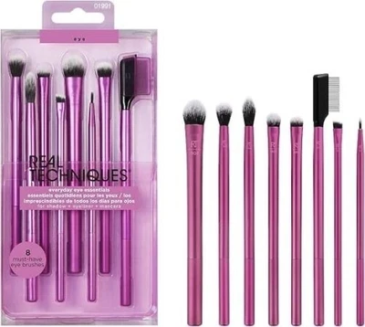 REAL TECHNIQUES EVERYDAY EYES ESSENTIALS 8 BRUSHES SET - Image 1 of 2